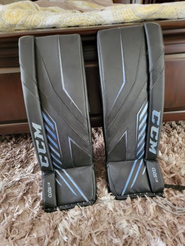 Used 28" CCM Axis 1.5 Goalie Leg Pads