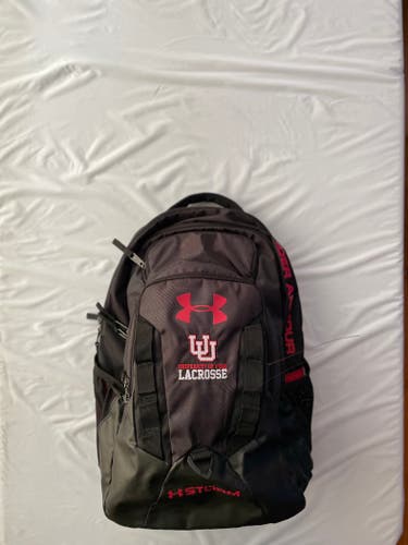 Utah Lacrosse Black New Under Armour Backpack