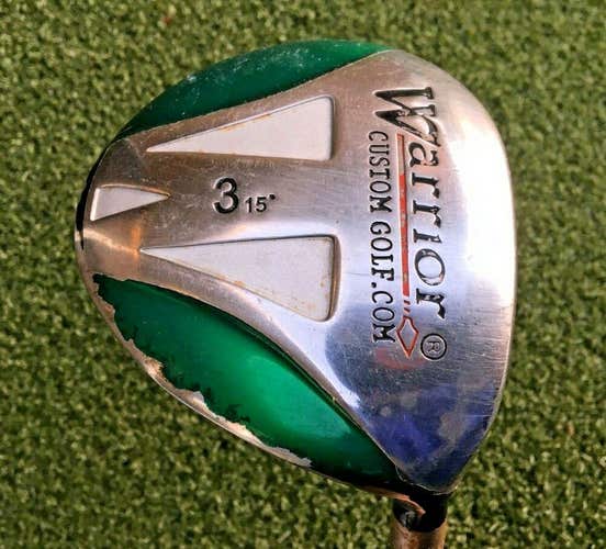 Warrior Golf 3 Wood  /  RH  /  Regular Graphite ~43.5"  /  Good Grip  / mm2486