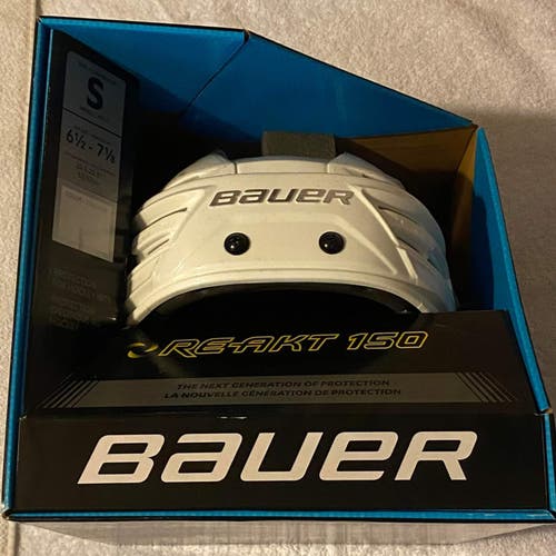 Bauer Re Akt 150 White Senior Small Hockey Helmet