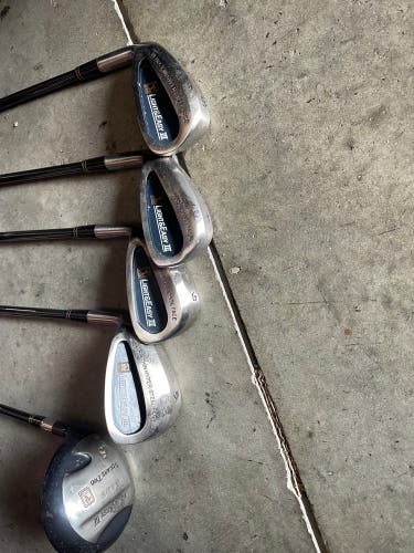 Woman’s Left Handed Golf set LPGA Square two 5 pc set