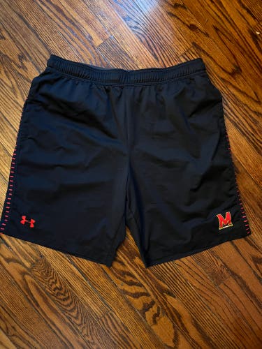 Maryland Black Adult XL Under Armour Shorts