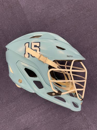 Carolina Blue Adult Warrior Burn Helmet