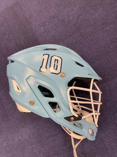 Carolina Blue Adult Warrior Burn Helmet