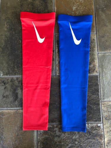 NIKE Pro Compression Arm Sleeves (S/M) *selling both together*
