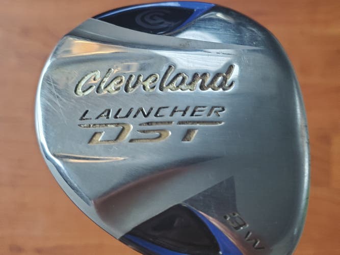 Used Men's Cleveland Right Handed Launcher DST Fairway Wood Stiff Flex 3 Wood