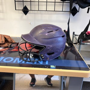 Purple Softball Helmet