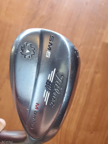 Used Men's Titleist Right Handed BV Vokey SM6 Wedge Wedge Flex 60 Degree Steel Shaft