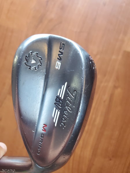 Used Men's Titleist Right Handed BV Vokey SM6 Wedge Wedge Flex 60 Degree Steel Shaft