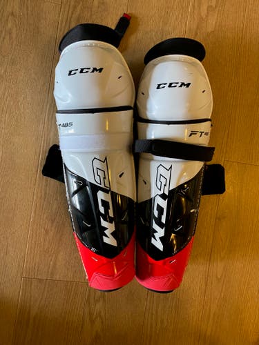 Used CCM Jetspeed FT485 Shin Pads