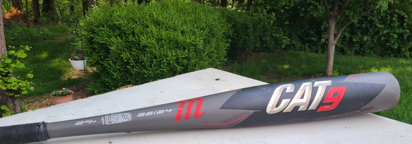 Marucci Cat 9 Alloy 32 inch, 24 oz, drop -8 USSSA Certified