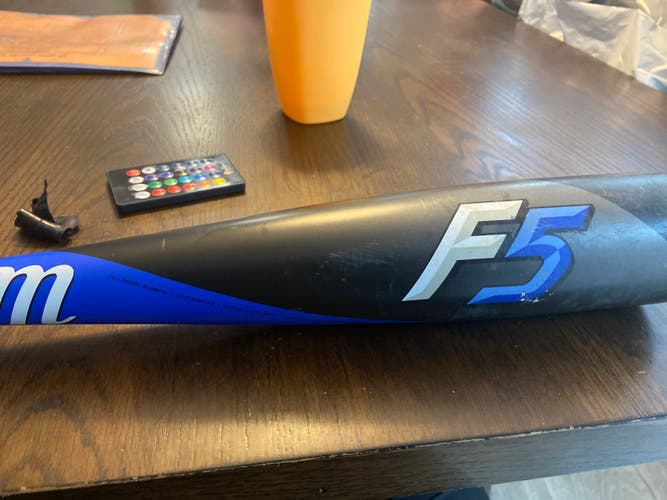 Used USSSA Certified Marucci F5 Bat (-10) 15 oz 25"