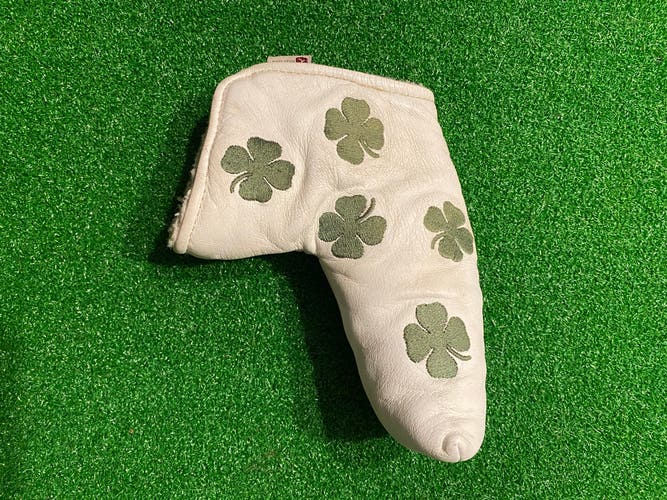 Lucky 4 leaf clover putter head cover