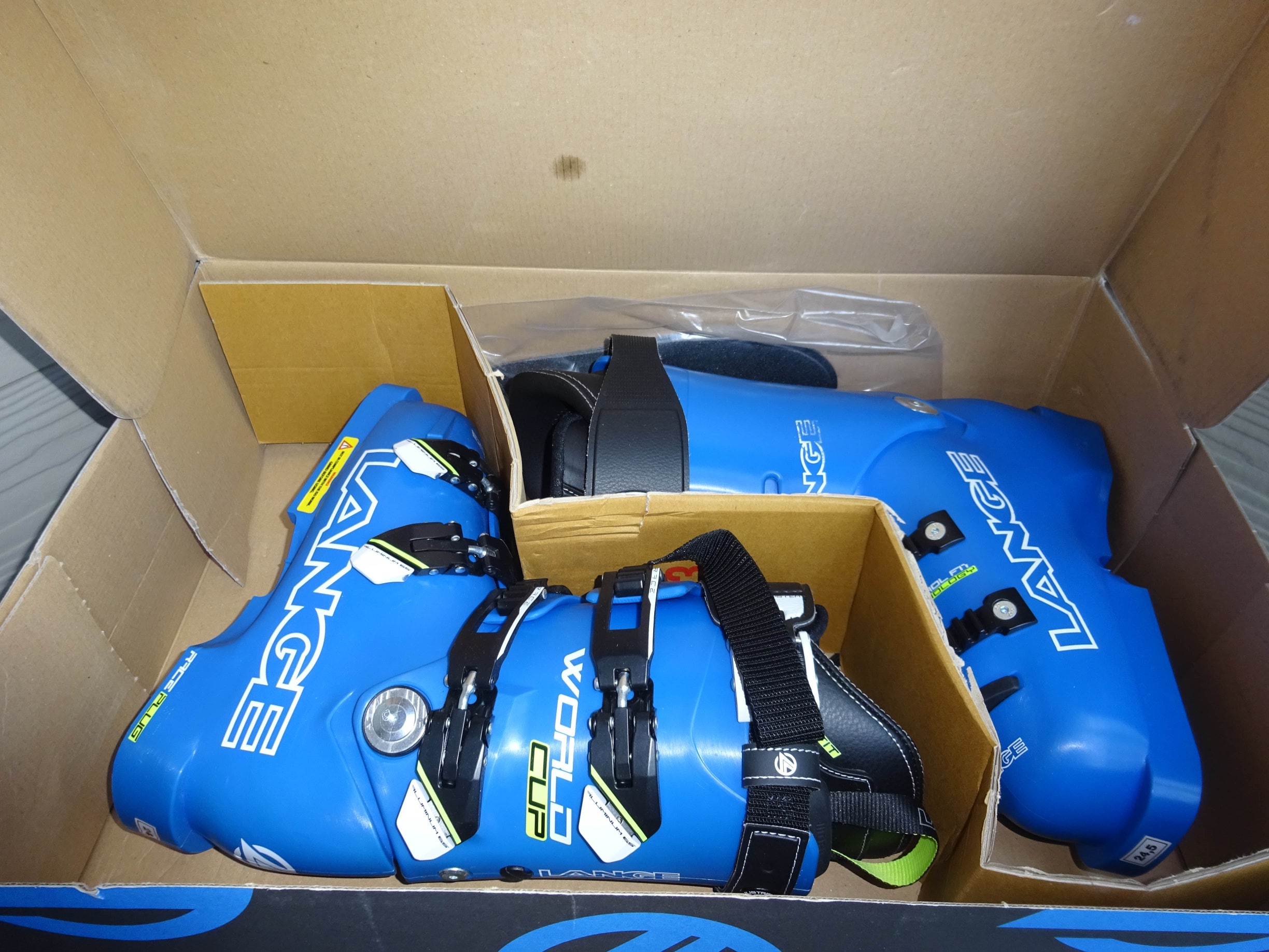 Lange World Cup RP ZA Ski Boots Brand New! Size 24.5