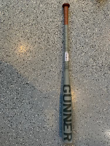 Lightly Used BBCOR Certified Warstic (-3) 33" 33/30 Gunner Bat