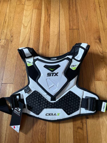 LIU Lacrosse Team Issued New Large STX Cell V Shoulder Pads
