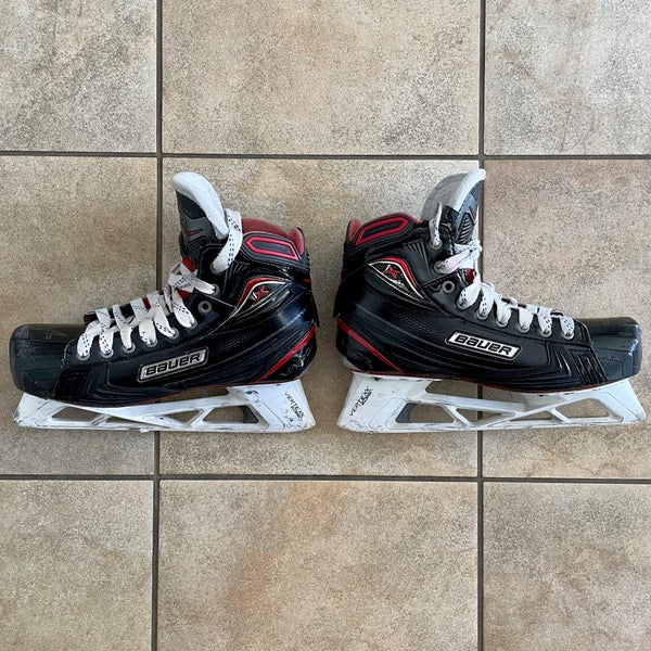 Pro Stock Oettinger Bauer Vapor 1X Goalie Skates Sz 10D