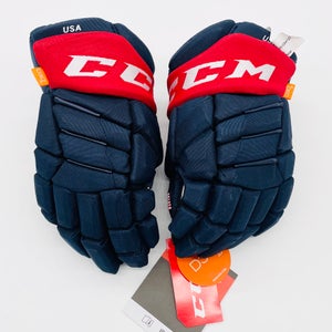 New TEAM USA CCM Jetspeed FT1 Hockey Gloves-13"