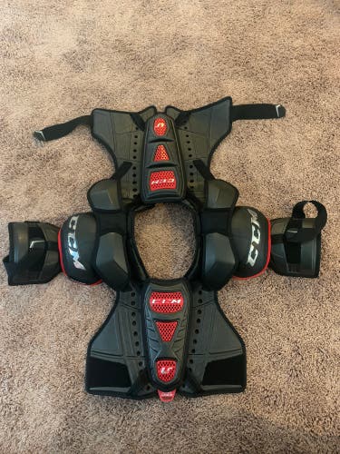 Rare*** Senior Large CCM Pro Stock U+ Crazy Light Shoulder Pads