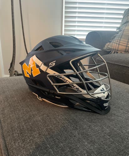 University of Michigan Cascade S Lacrosse Helmet