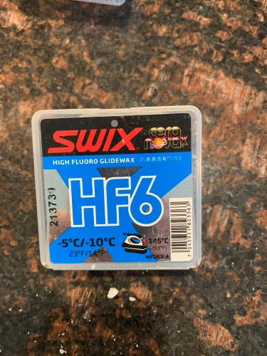 Swix HF6 and HF7 Wax