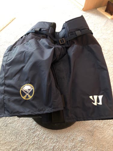 Warrior Pro Stock Hockey Buffalo Sabres Large Pant Shell