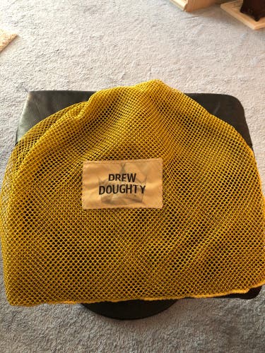 Drew Doughty LA Kings Yellow Laundry Bag