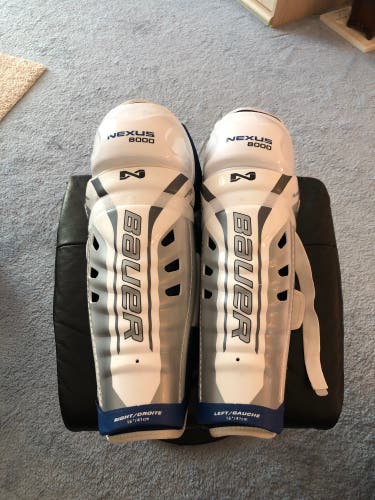 Bauer Nexus 8000 16” Shin Pads