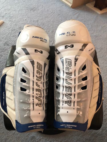 Bauer Nexus 8000 15” Shin Pads