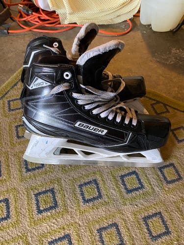 Used Bauer Regular Width  Size 12 Supreme S190 Hockey Goalie Skates
