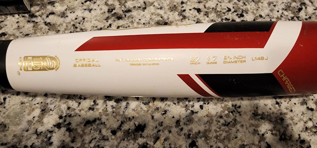 Used USSSA Certified AXE Hybrid Avenge Pro Bat (-10) 17 oz 27"