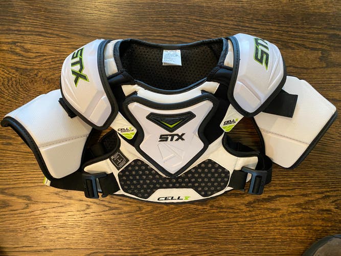 STX Cell V Shoulder Pads - New - Size Small