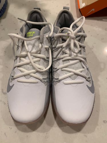 White  Turf Cleats Nike