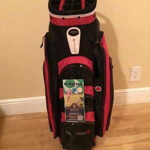 Adams Golf Super S Cart Golf Bag with 14-way Dividers (No Rain Cover)