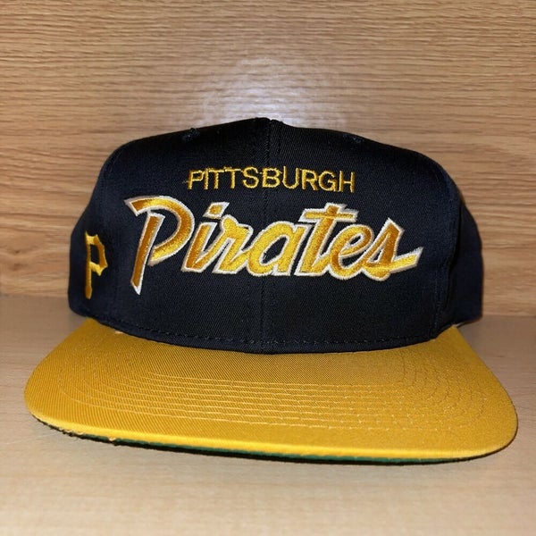 Vintage Pittsburgh Penguins Sports Specialties Script Snapback Hat