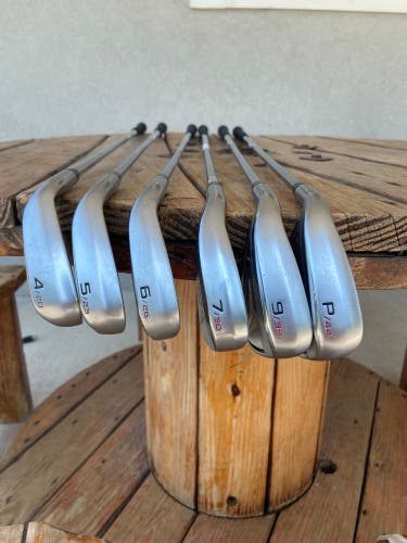 Men's Left Hand Regular Flex Steel Shaft Launcher CBX Iron Set
