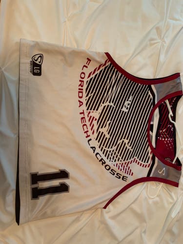 Florida Tech Lacrosse REVERSIBLE pinnie L