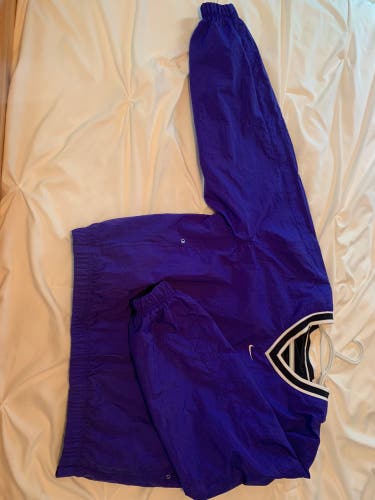 Purple vintage windbreaker S/M