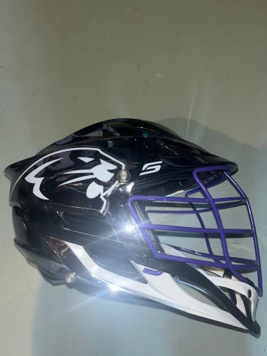 High Point Issued Chrome S Helmet
