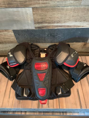 Used Large CCM  U+ CL Shoulder Pads
