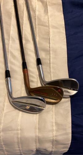 3 Wedges Set (Vokey & Taylormade)