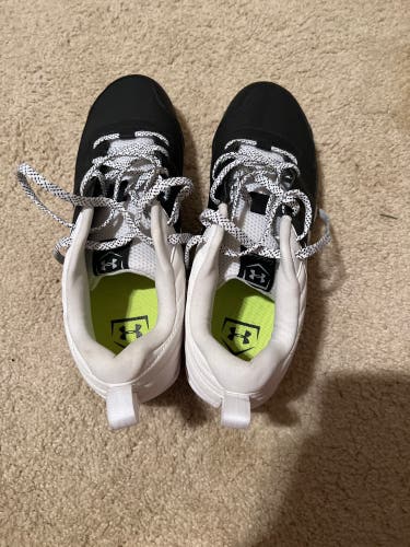 Black Men's Molded Cleats Low Cut Leadoff low rm