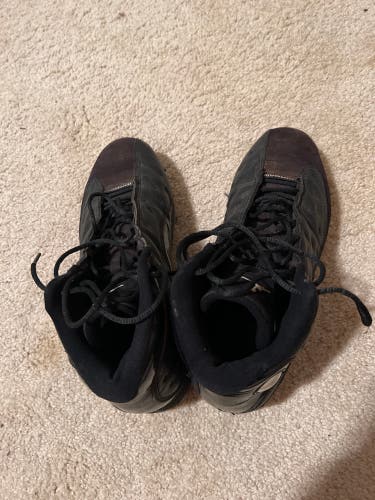 Black Men's Metal High Top