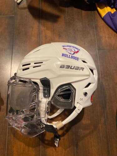 Bauer reakt 95 Adult M helmet with Junior visor