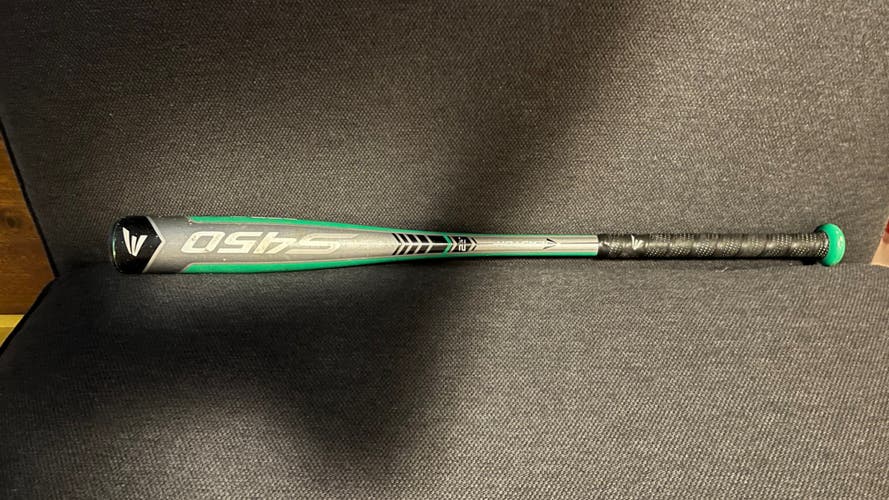 Used Easton Alloy S450 Bat (-12) 16 oz 28"