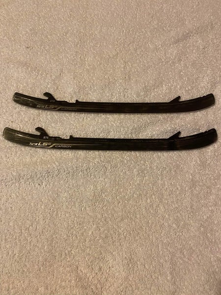 Used Bauer Hockey Tuuk LS5 Carbon Steel Runners Size 272