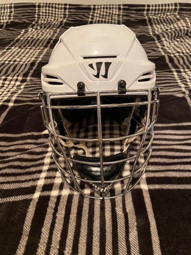 Used Large Warrior Covert PX2 Helmet-Hockey And Box Lacrosse Helmet