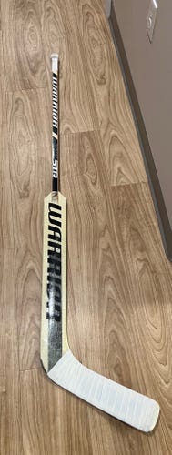 Senior New Regular Warrior Swagger STR Goalie Stick 25" Paddle Quick curve