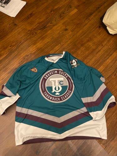 Retro Ducks Color Goalie Jersey (Reversible)