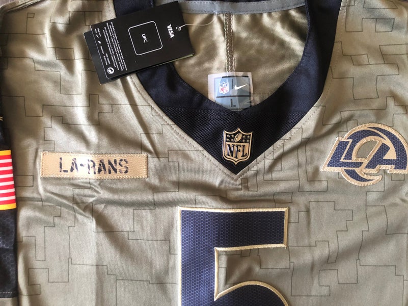 Cooper Kupp Los Angeles Rams Salute To Service Jersey - All Stitched - Vgear